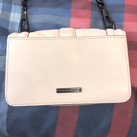 REBECCA MINKOFF QUILTED LEATHER MINI LOVE BAG - Picture 4 of 10